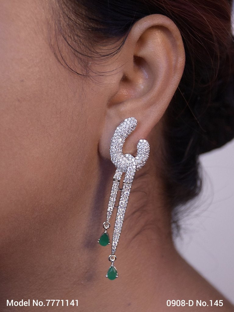 Artificial Diamond | Cz Earrings - Amaara World