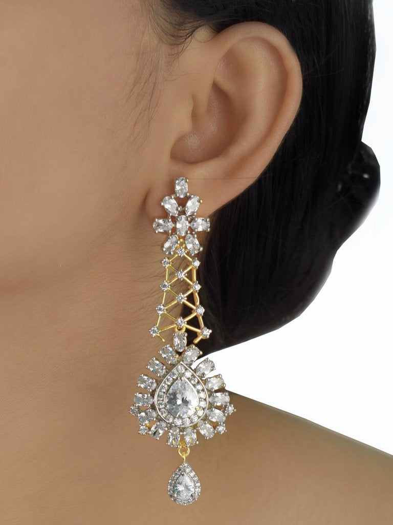 Artificial Diamond Cz Jewelry Set - 7730810 - View 2