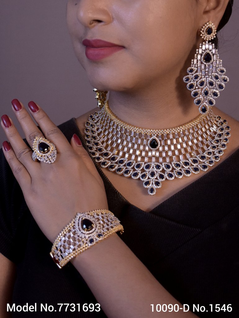Cz Jewelry Set | Made in India - 7731693 - View 2