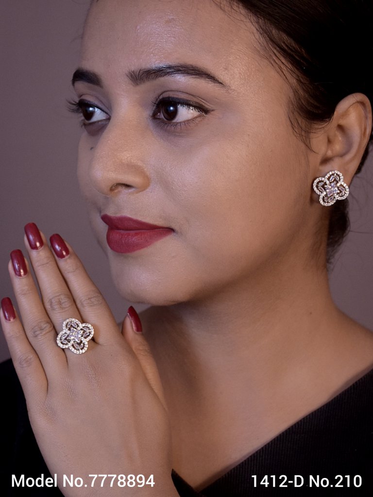 Earring With Finger Rings - Amaara World