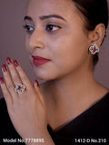 Earring With Finger Rings