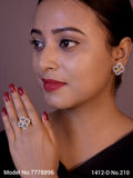 Earring With Finger Rings