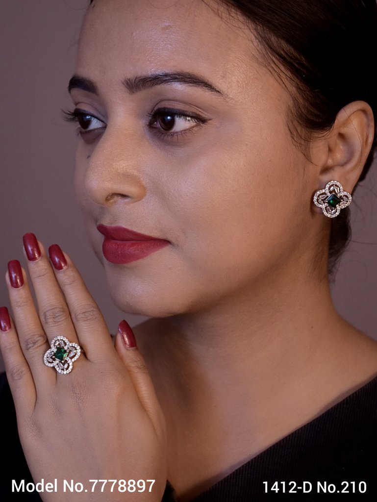 Earring With Finger Rings - Amaara World