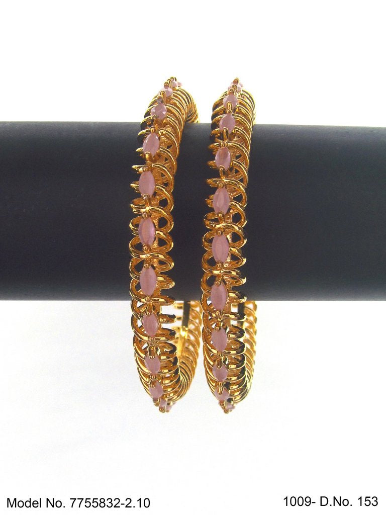 Fine Shine Bangles - Amaara World USA - SKU 7755832