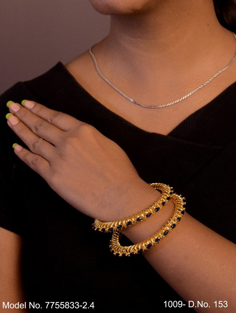 Luxury Line Bangles - View 2 - Amaara World