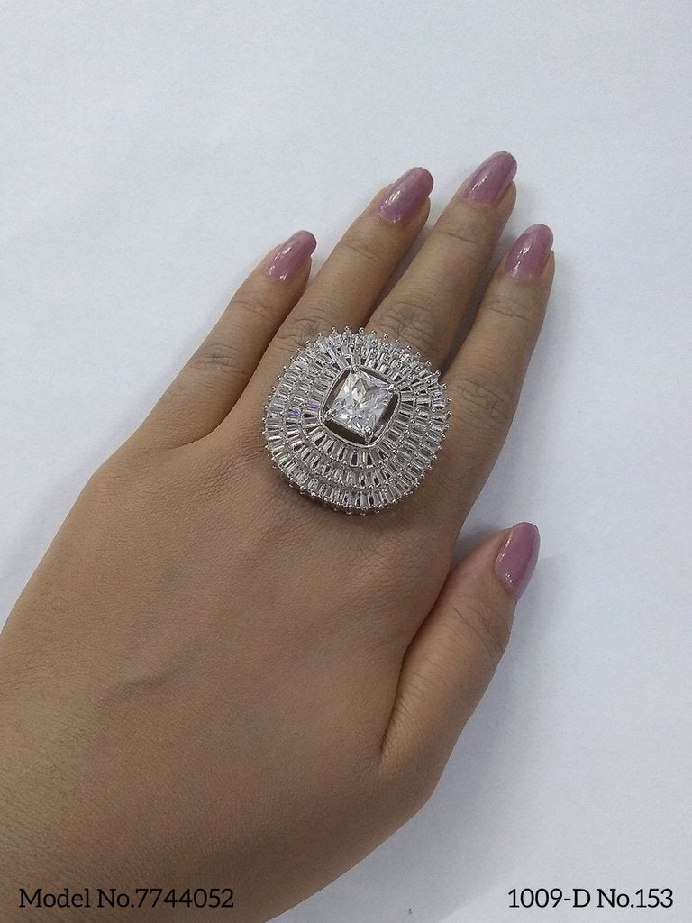 Dazzle Chic Ring - View 2 - Amaara World