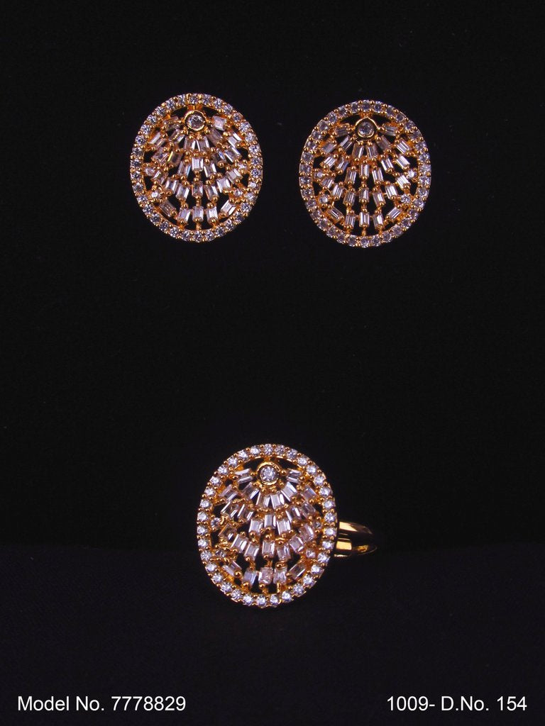 Earring With Finger Rings - Amaara World USA - SKU 7778829