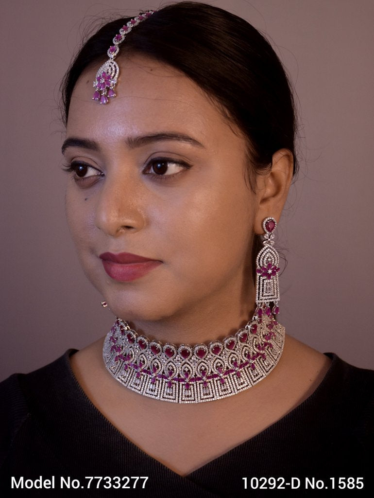 Diamond Replica Jewelry Set | - Amaara World