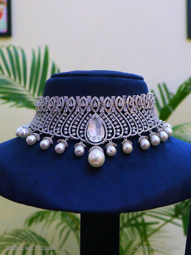 Designer Handmade Cz Jewelry - 7733464 - View 2