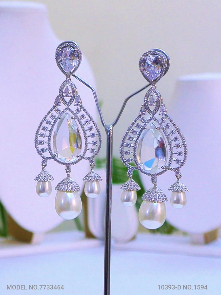 Designer Handmade Cz Jewelry - 7733464 - View 3