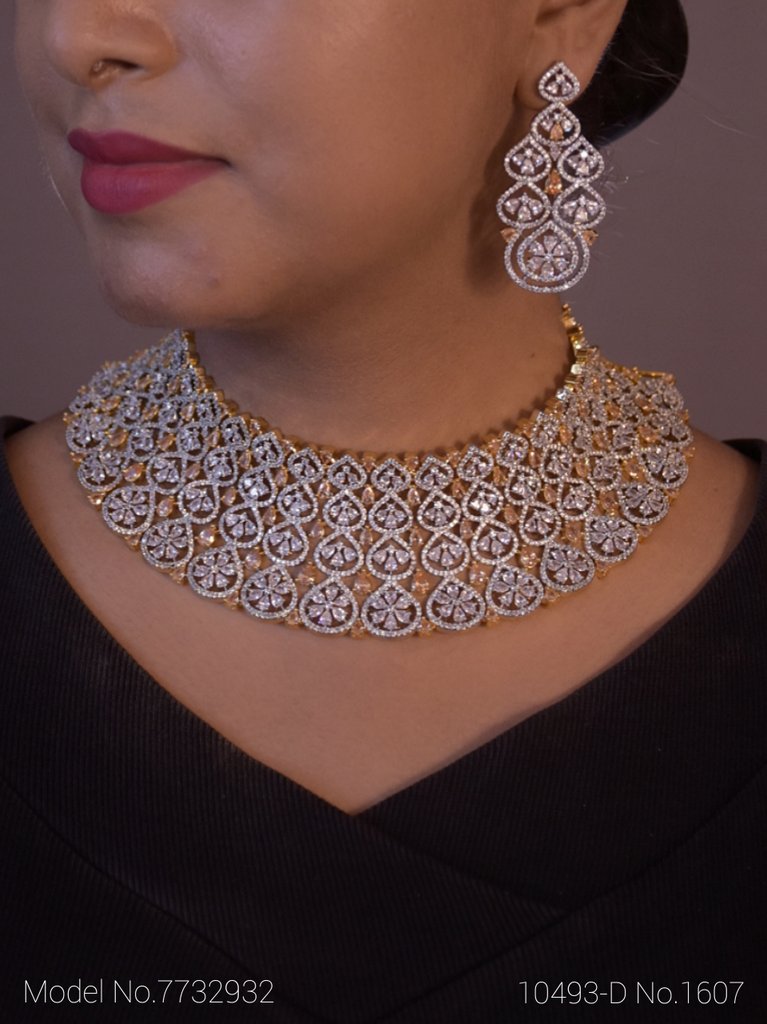 Designer Jewelry Set for Weddings - 7732929 - Color variant