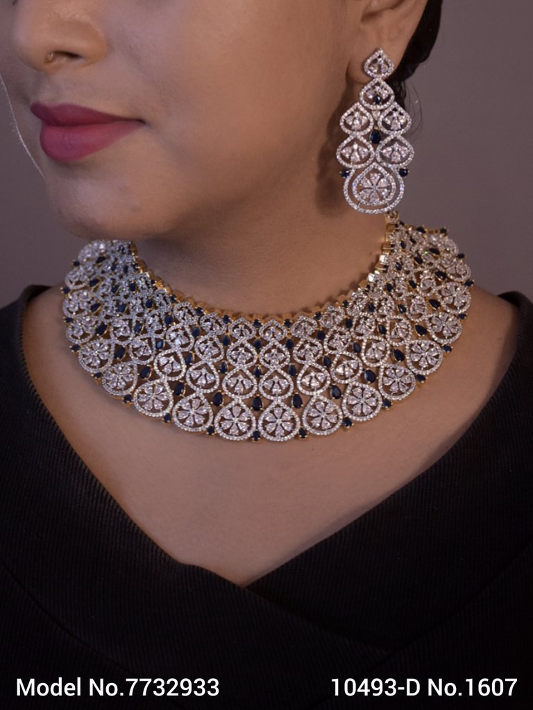 Designer Jewelry Set for Weddings - 7732929 - Color variant