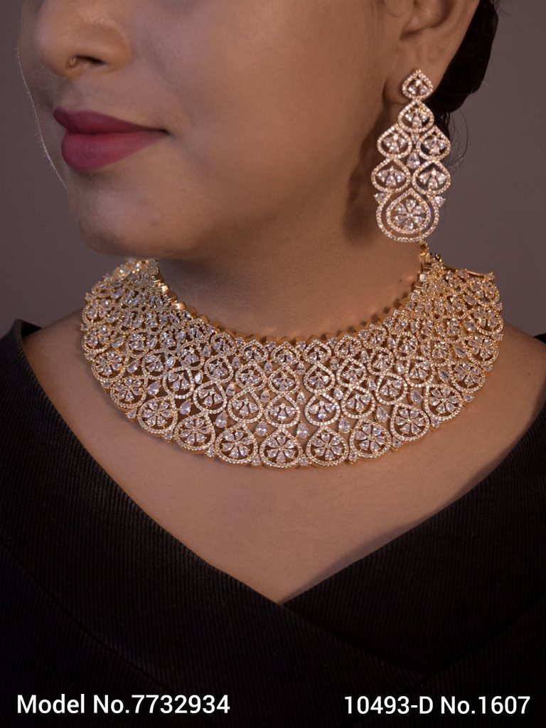 Designer Jewelry Set for Weddings - 7732929 - Color variant