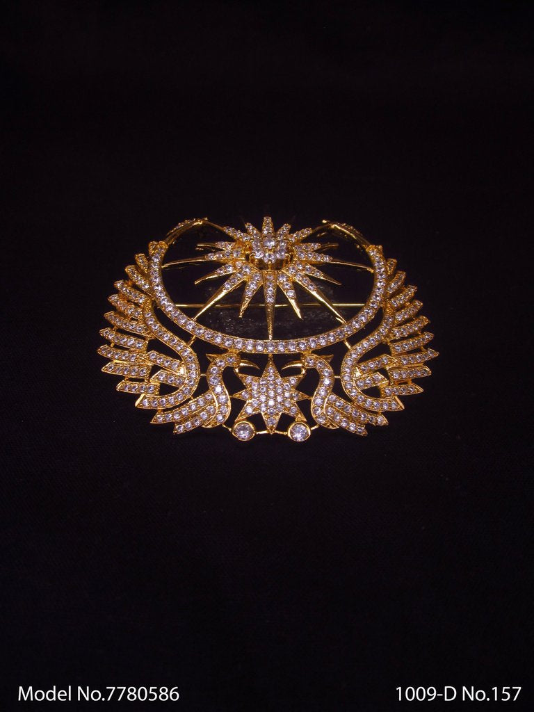 CZ Brooch - Amaara World