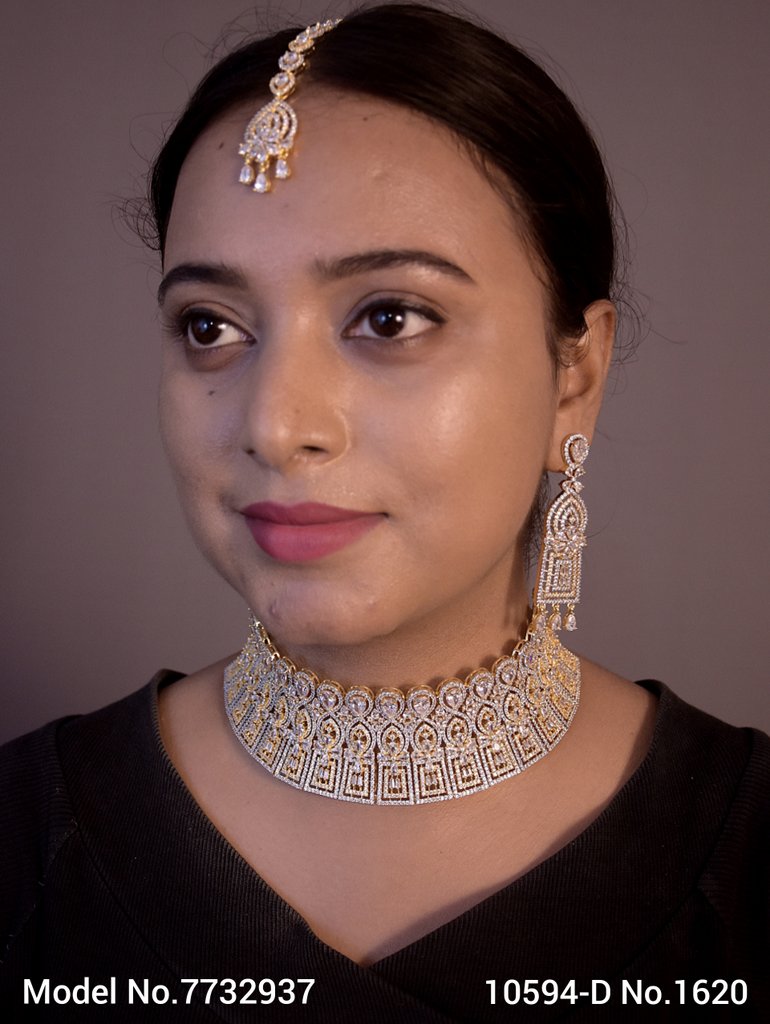Artificial Diamond Cz Jewelry Set - Amaara World