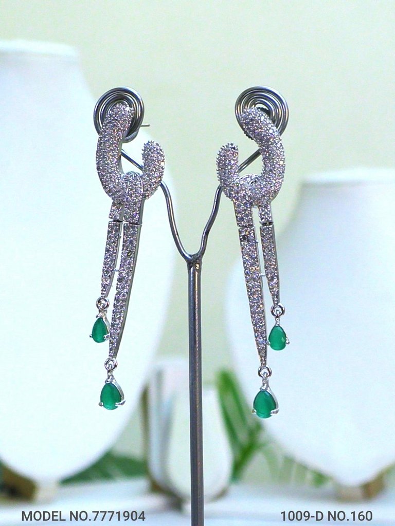 Diamond Replica Long Earrings - Amaara World