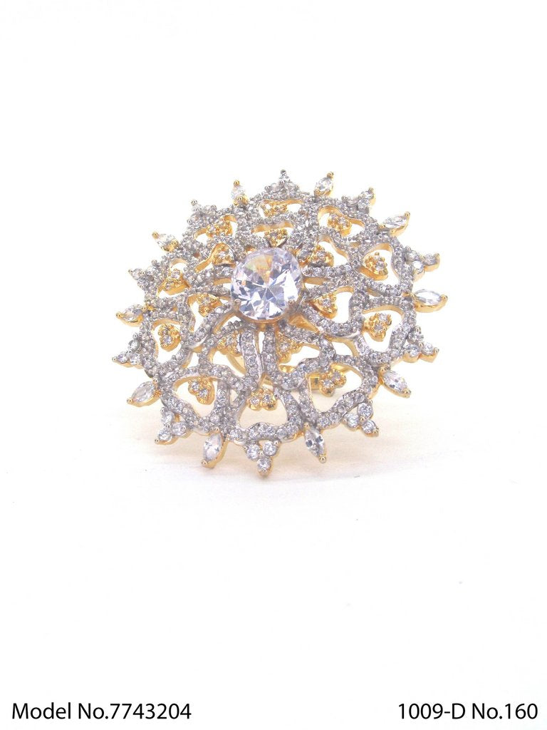 Stylish Spark Ring - View 2 - Amaara World