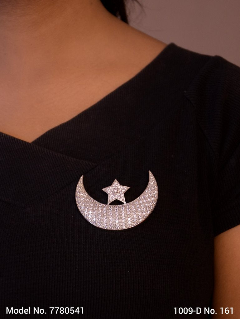 CZ Brooch - Style 1 - Amaara World