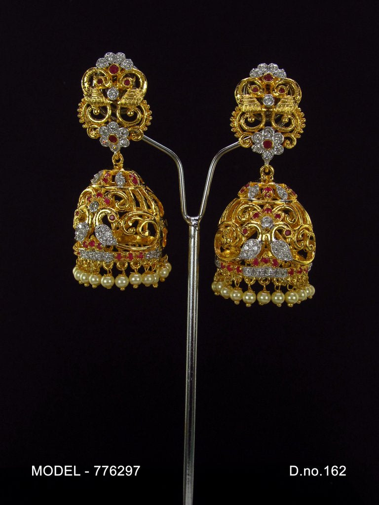 Zircon Earrings | Cz / AD Jewelry - Amaara World