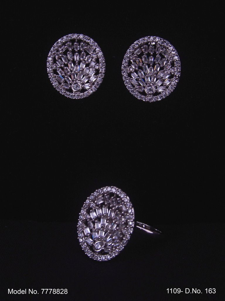 Earring With Finger Rings - Amaara World USA - SKU 7778828