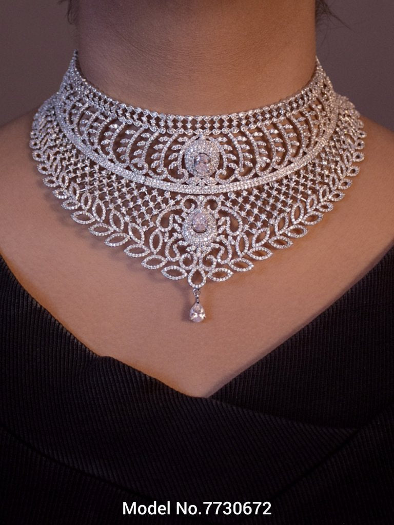 Cz Jewelry Set | Made in India - 7730672 - View 2