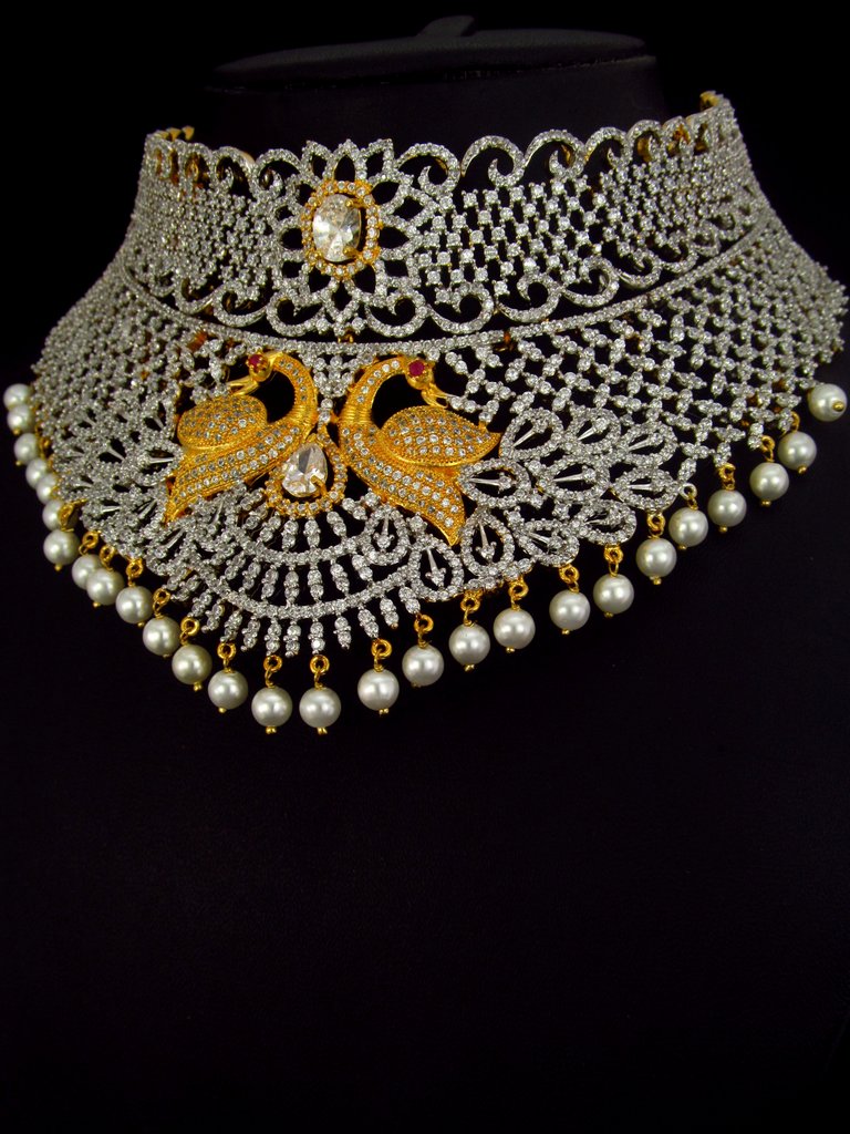 Necklace Set with Classic earrings - 7731187 - View 2