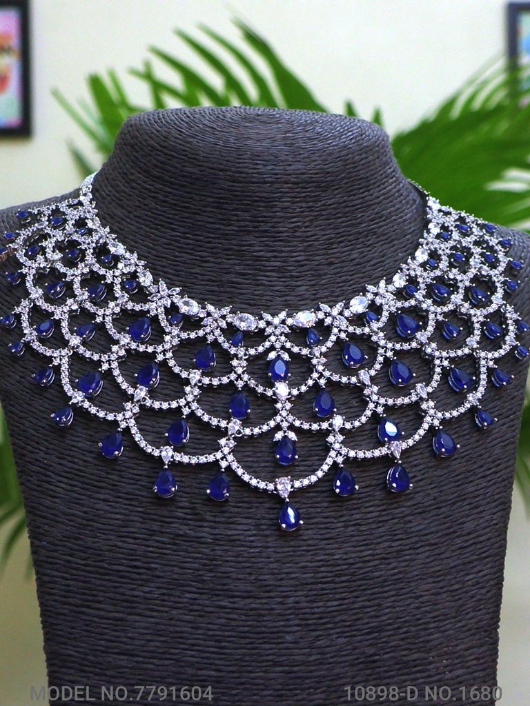 Original Zircon Necklace Set - View A