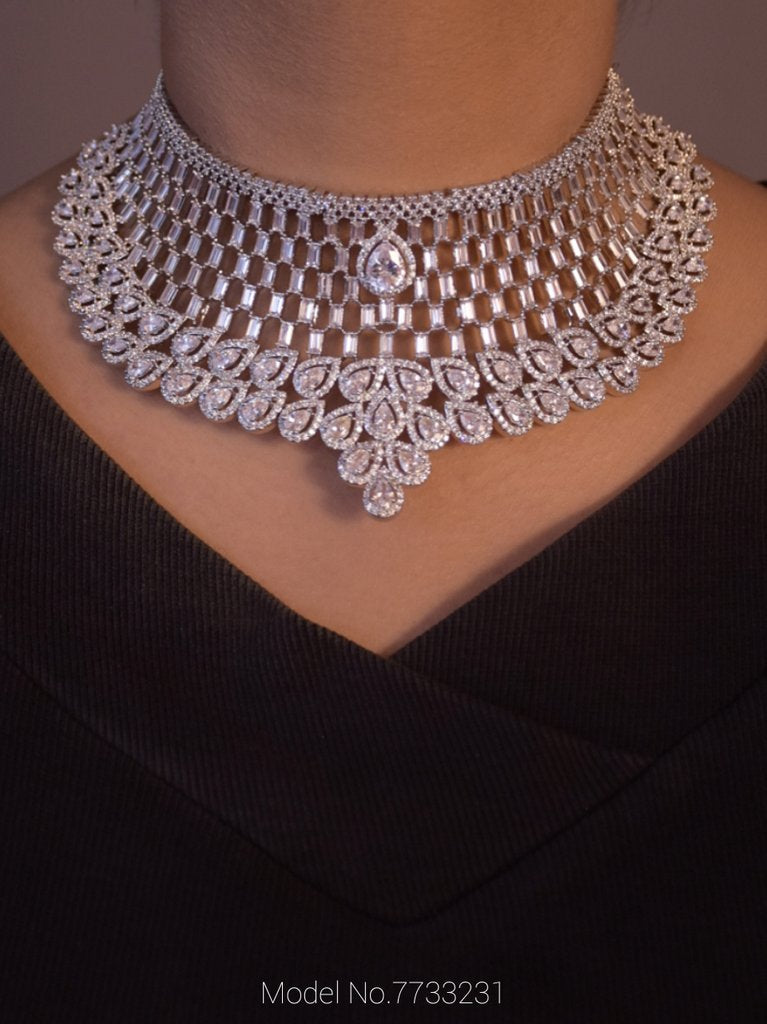 Partywear Necklace for Weddings - View B