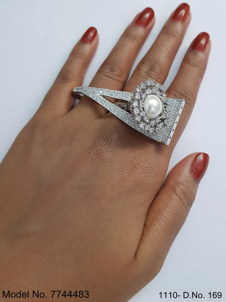 Clear Shine Ring - View 2 - Amaara World