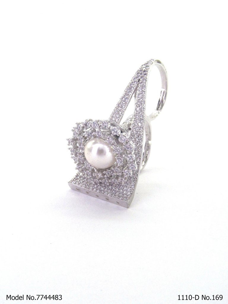 Clear Shine Ring - View 3 - Amaara World