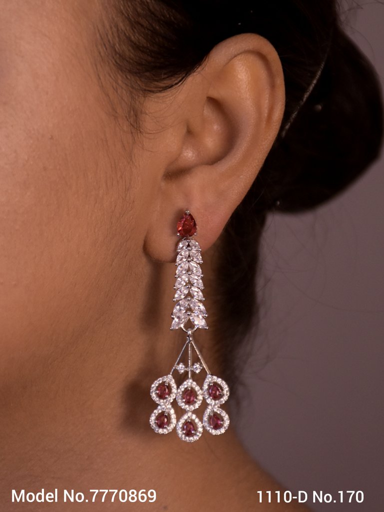 Artificial Diamond Earrings - Amaara World