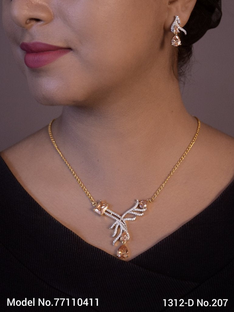 Classic Cz Necklace | Light Sets for All Occasions - Amaara World