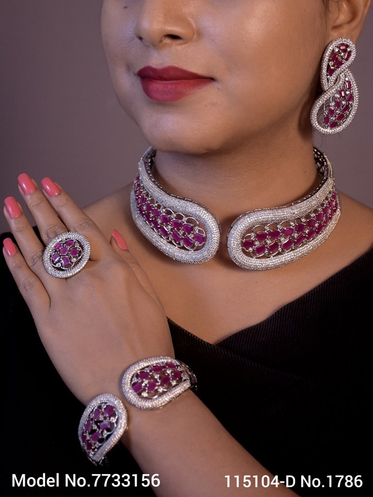 Original Zircon Wedding Jewellery - Amaara World