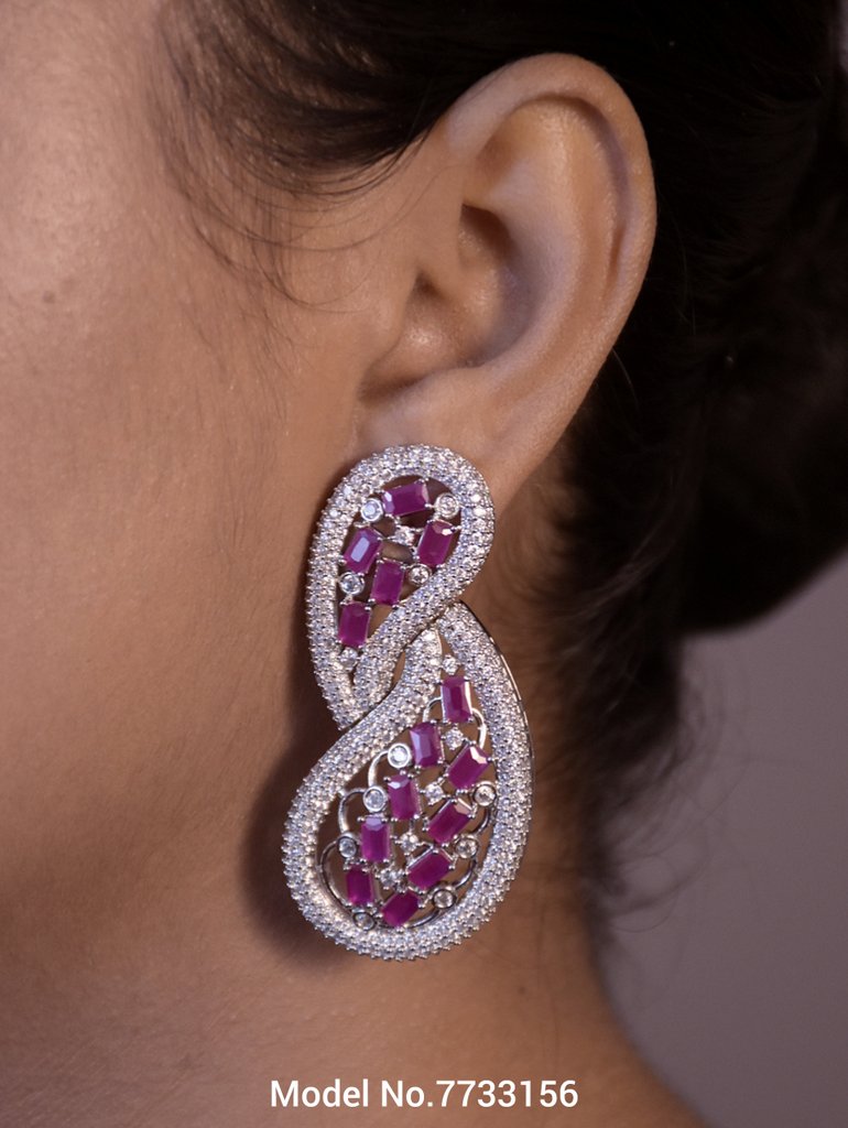 Original Zircon Wedding Jewellery - View B