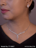 Original Cubic Zircon | Classic Necklace Set - Amaara World USA - SKU 7719857