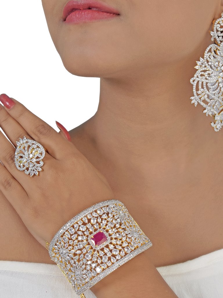 Choker Jewelry Set for Wedding Occasions - 7730939 - View 3