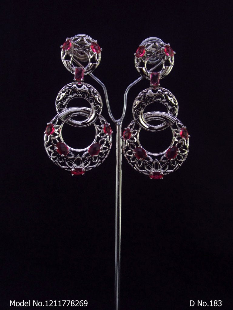 Long Earrings - View A