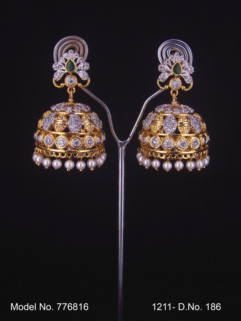 Cubic Zirconia | Earrings - Amaara World