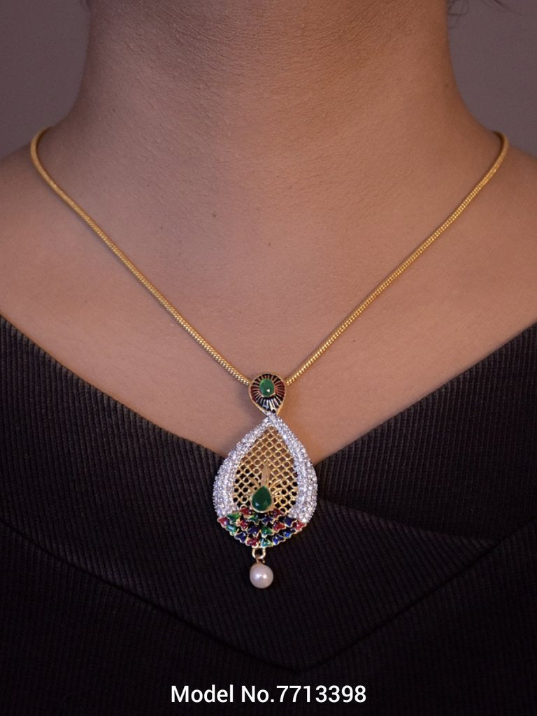 Showstopper Imitation Pendant Set - View B