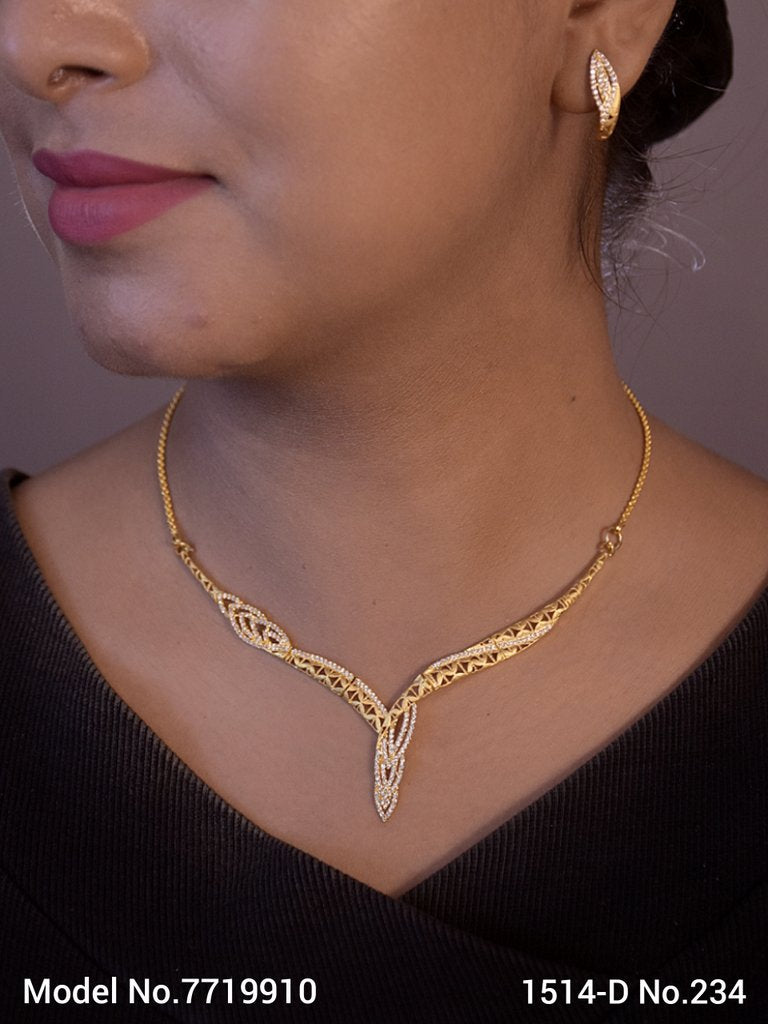 Ideal Necklace Set for Wedding Jewelry Occasions - Style 2 - Amaara World
