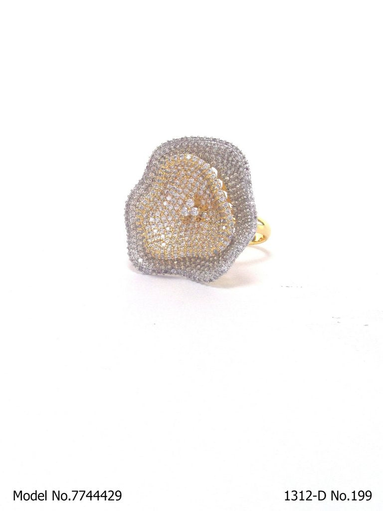 Party Wear CZ Ring - Amaara World USA - SKU 7744429