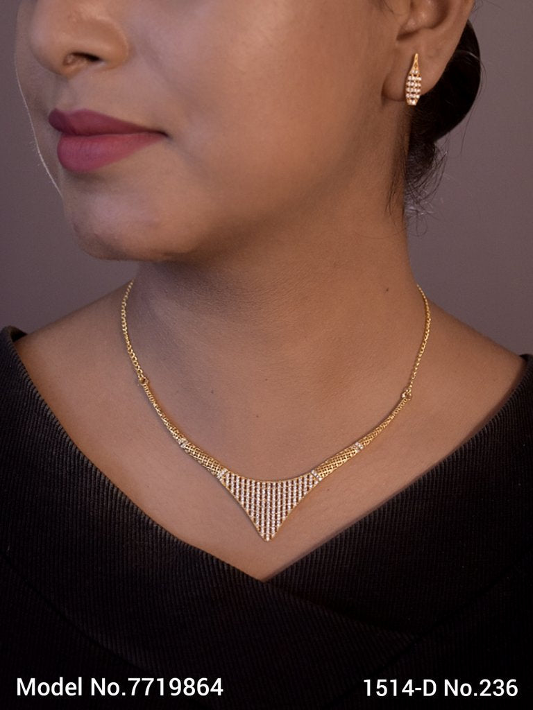 A Classic Cz Set for all Parties - Style 2 - Amaara World