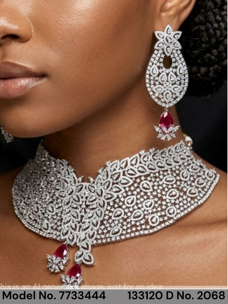 Diamond Replica Jewelry Set | - Amaara World