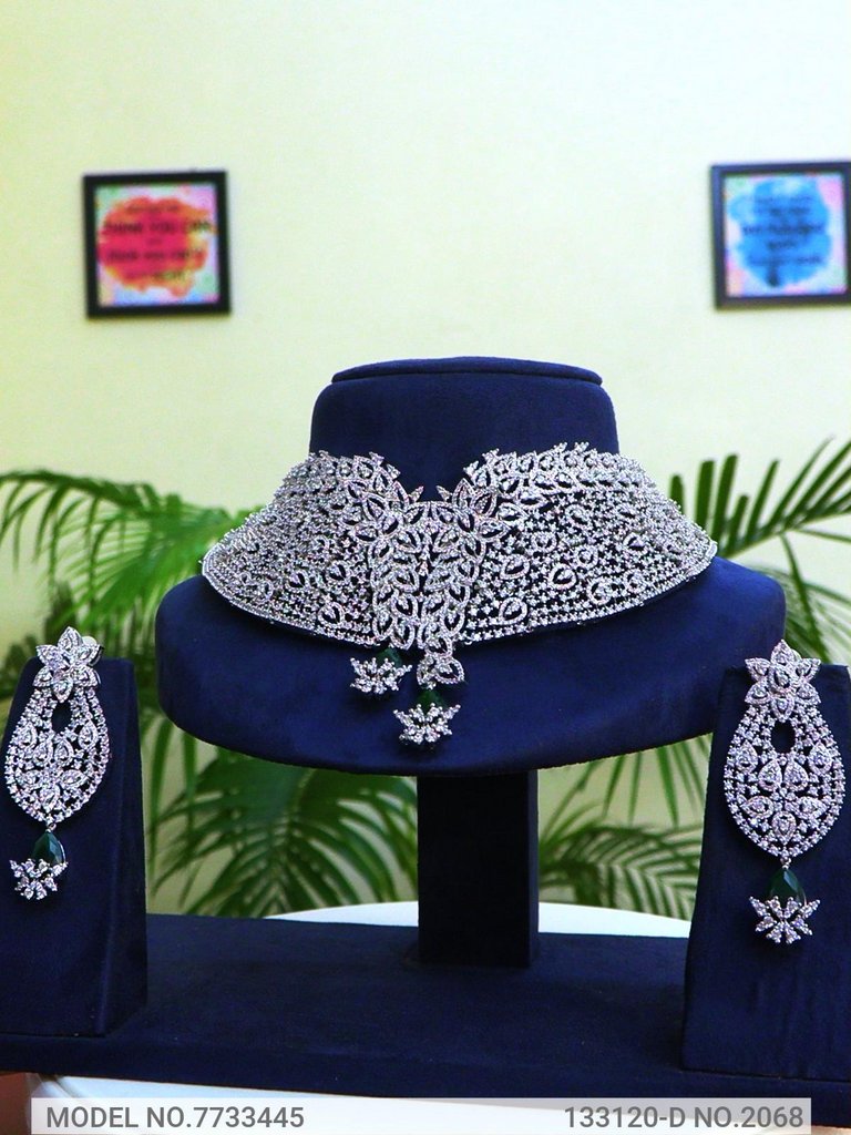 Necklace Set | Original AD / Cubic Zircon - 7733443 - Color variant