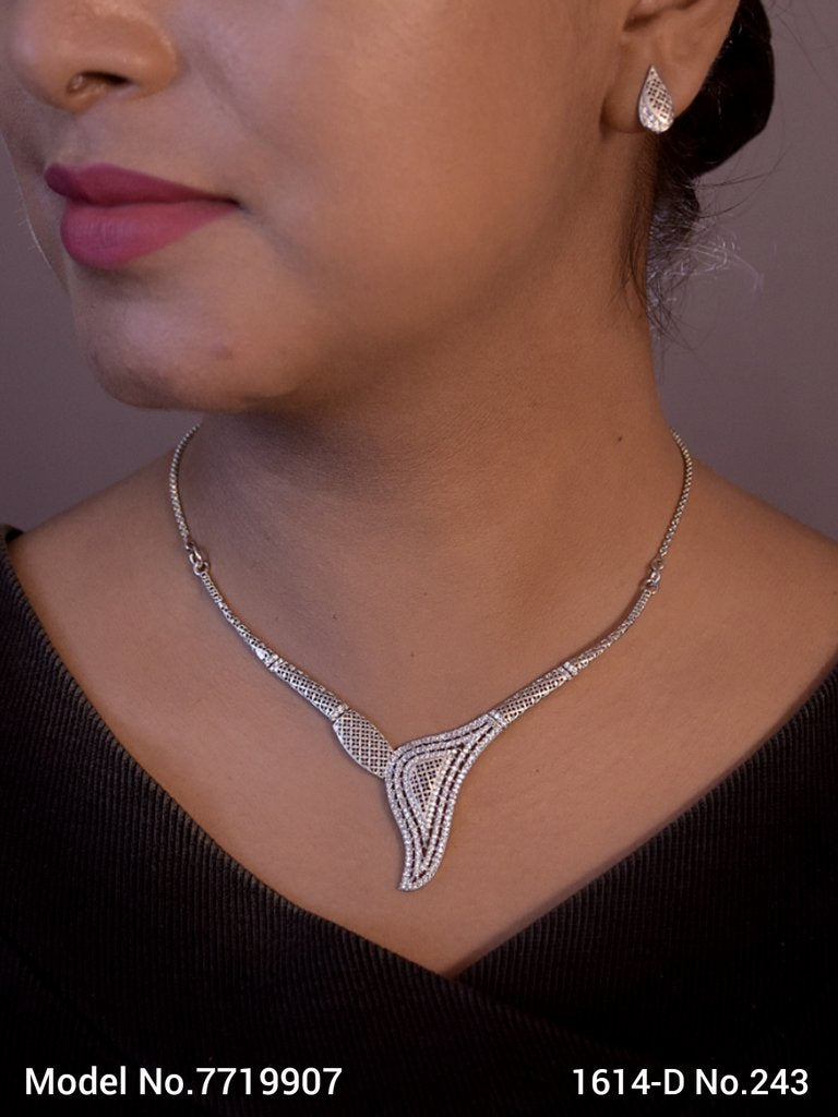 Cz Jewelry Set | Classic Pattern - Style 1 - Amaara World