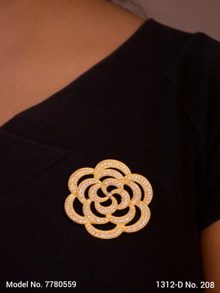 CZ Brooch - Style 2 - Amaara World