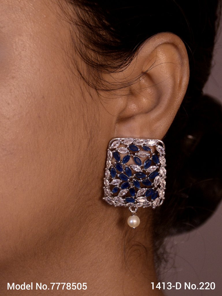 Crystal Zircon studs for Girls | Steal a mans Eye