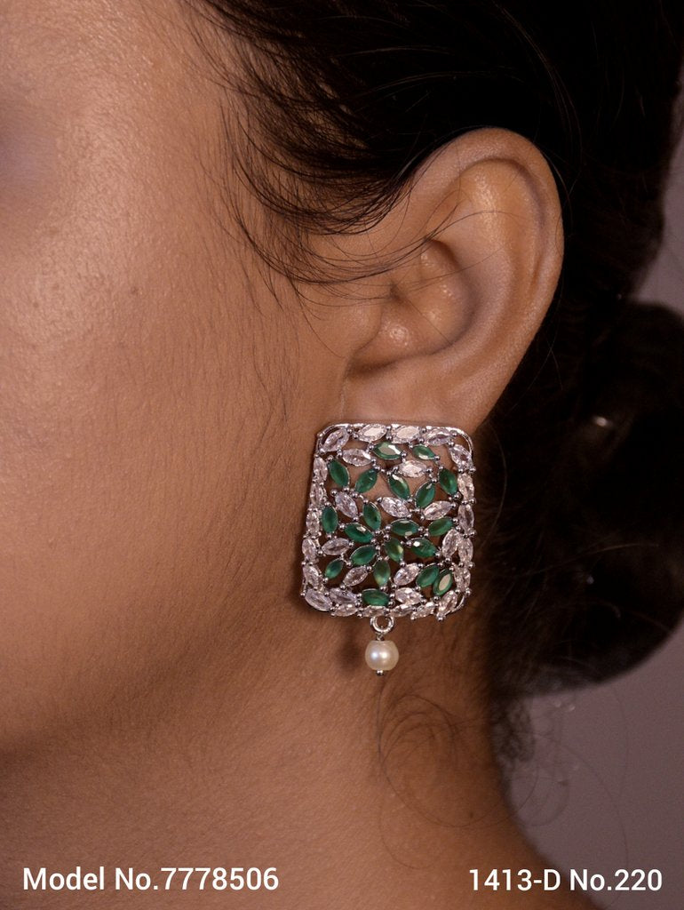 AAA star cut Zircon Earrings