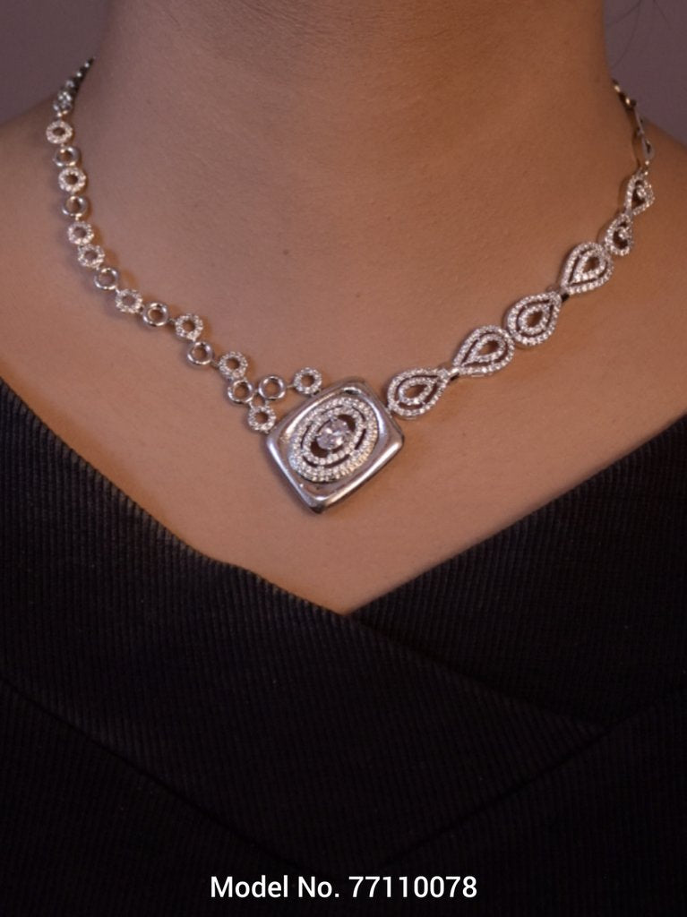Cz Jewelry Set | Classic Pattern - View B
